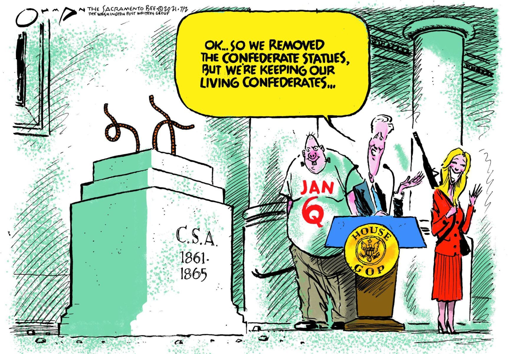 Jack Ohman, editorial cartoon